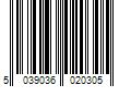 Barcode Image for UPC code 5039036020305