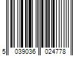 Barcode Image for UPC code 5039036024778