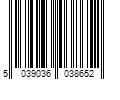 Barcode Image for UPC code 5039036038652