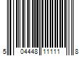 Barcode Image for UPC code 504448111118