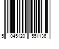 Barcode Image for UPC code 5045120551136