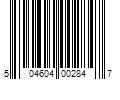 Barcode Image for UPC code 504604002847