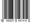 Barcode Image for UPC code 5050837547419