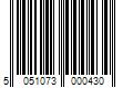 Barcode Image for UPC code 5051073000430