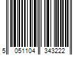 Barcode Image for UPC code 5051104343222