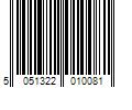 Barcode Image for UPC code 5051322010081