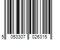 Barcode Image for UPC code 5053307026315