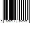 Barcode Image for UPC code 5056711800007