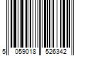 Barcode Image for UPC code 5059018526342