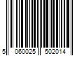 Barcode Image for UPC code 5060025502014