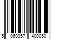 Barcode Image for UPC code 5060057400050. Product Name: 