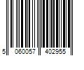 Barcode Image for UPC code 5060057402955