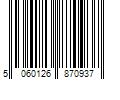 Barcode Image for UPC code 5060126870937