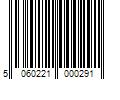 Barcode Image for UPC code 5060221000291