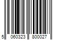 Barcode Image for UPC code 5060323800027