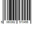 Barcode Image for UPC code 5060362570455