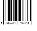 Barcode Image for UPC code 5060374400245