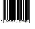 Barcode Image for UPC code 5060375970648