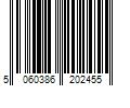 Barcode Image for UPC code 5060386202455