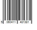 Barcode Image for UPC code 5060411481381