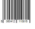 Barcode Image for UPC code 5060412110815