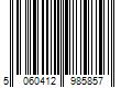 Barcode Image for UPC code 5060412985857