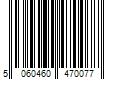 Barcode Image for UPC code 5060460470077