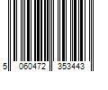 Barcode Image for UPC code 5060472353443