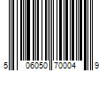 Barcode Image for UPC code 506050700049