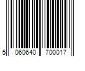 Barcode Image for UPC code 5060640700017