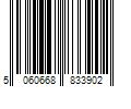 Barcode Image for UPC code 5060668833902