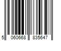 Barcode Image for UPC code 5060668835647