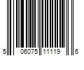 Barcode Image for UPC code 506075111196