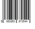 Barcode Image for UPC code 5060850670544. Product Name: Beauty Services Pro Vita Liberata body blur dark 3.38 fl oz
