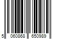 Barcode Image for UPC code 5060868650989