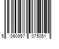 Barcode Image for UPC code 5060957075051