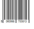 Barcode Image for UPC code 5060998700813