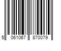 Barcode Image for UPC code 5061067870079