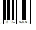 Barcode Image for UPC code 5061067870086