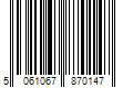 Barcode Image for UPC code 5061067870147