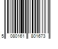 Barcode Image for UPC code 5080161801673