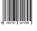 Barcode Image for UPC code 5080161801895