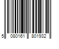 Barcode Image for UPC code 5080161801932