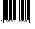 Barcode Image for UPC code 5080161802038