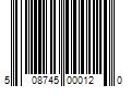 Barcode Image for UPC code 508745000120