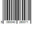 Barcode Image for UPC code 5090040260071