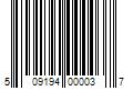 Barcode Image for UPC code 509194000037