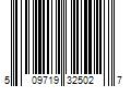 Barcode Image for UPC code 509719325027