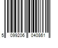 Barcode Image for UPC code 5099206040861