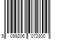 Barcode Image for UPC code 5099206072800